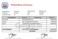 Gaji PT Bumi Menara Internusa