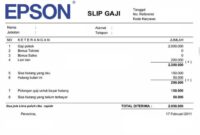 Gaji PT Emson Ongko Indonesia