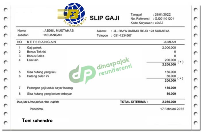 Gaji PT Buana Varia Komputama