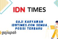 Gaji PT Boxtime Indonesia