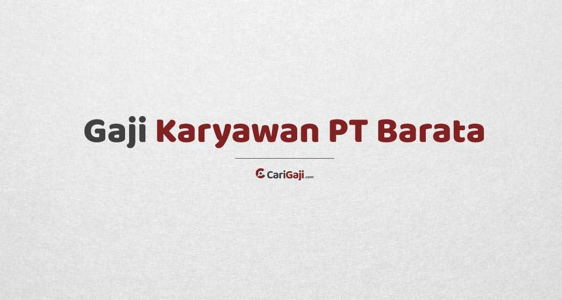 Gaji PT Xintai Indonesia