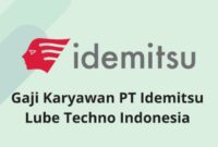 Gaji PT Idemitsu Compounding Indonesia