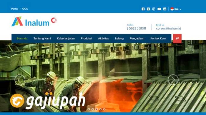 Gaji PT Showa Aluminium Indonesia