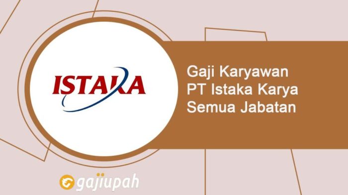 √ 115+ Gaji Karyawan PT Istaka Karya (Persero) Semua Jabatan Terbaru ... Gaji PT Strok Screens Indonesia