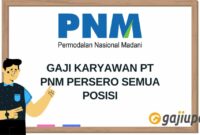 Gaji PT Ramajaya Pramukti