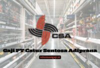 Gaji PT Adiguna Cakra Semesta
