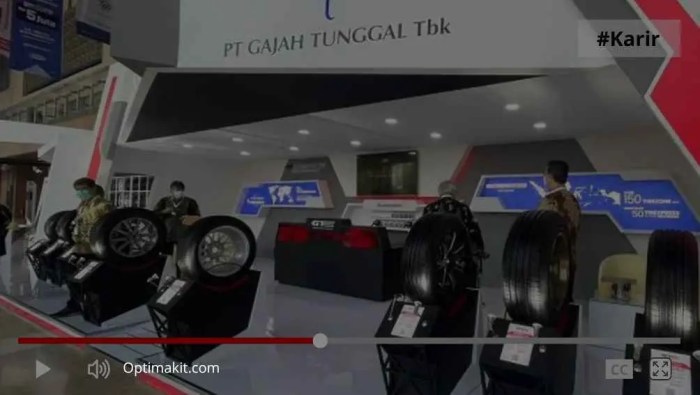 Gaji PT Gajah Tunggal
