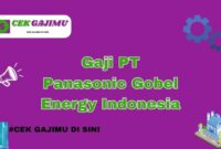 Gaji PT Matsushita Gobel Electric Wm