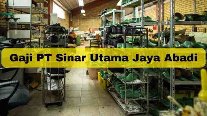 Gaji PT Sinar Jaya Agro Investama