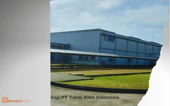 Gaji PT Tokai Dharma Indonesia