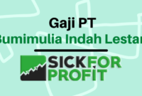 Gaji PT Tarakusuma Indah