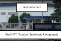 Gaji PT Namicoh Indonesia Component