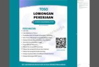 Gaji PT Toso Industry Indonesia