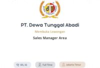 Gaji PT Ratna Dewi Tunggal Abadi