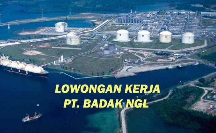 Gaji PT Badak Natural Gas Liquefaction