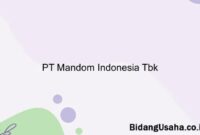 Gaji PT Mandom Indonesia