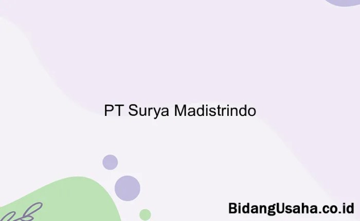 Gaji PT Mastrada Surya