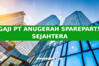 GAJI PT ANUGERAH SPAREPARTS SEJAHTERA