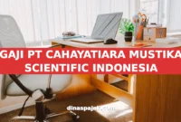 GAJI PT CAHAYATIARA MUSTIKA SCIENTIFIC INDONESIA