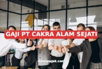 GAJI PT CAKRA ALAM SEJATI