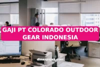 GAJI PT COLORADO OUTDOOR GEAR INDONESIA