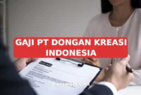 GAJI PT DONGAN KREASI INDONESIA