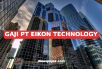 GAJI PT EIKON TECHNOLOGY