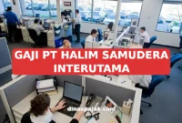 GAJI PT HALIM SAMUDERA INTERUTAMA