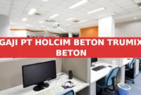 GAJI PT HOLCIM BETON TRUMIX BETON
