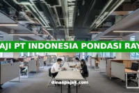 GAJI PT INDONESIA PONDASI RAYA