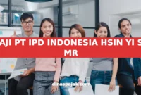 GAJI PT IPD INDONESIA HSIN YI SU MR