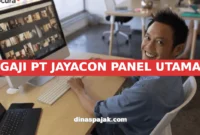 GAJI PT JAYACON PANEL UTAMA