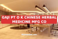 GAJI PT O K CHINESE HERBAL MEDICINE MFG CO