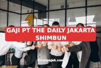 GAJI PT THE DAILY JAKARTA SHIMBUN