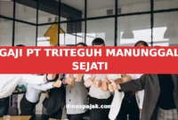 GAJI PT TRITEGUH MANUNGGAL SEJATI