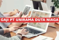 GAJI PT UNIRAMA DUTA NIAGA