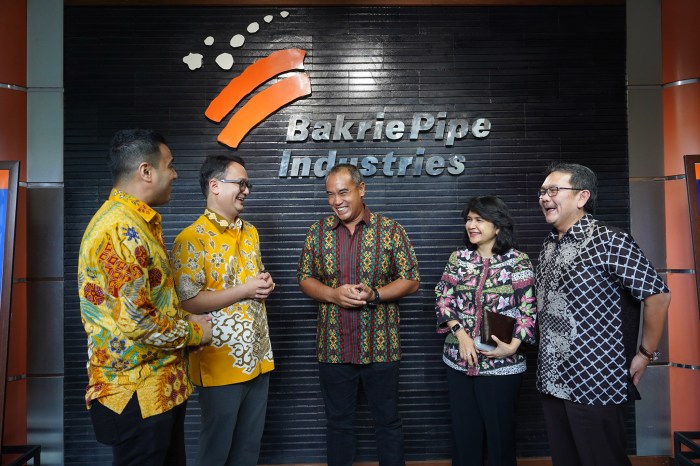 Wamendag Kunjungi PT Bakrie Pipe Industries - Kementerian Perdagangan ... Gaji PT Jibuhin Bakrie Indonesia