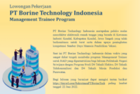 Gaji PT Tosummit Electronik Device Ind