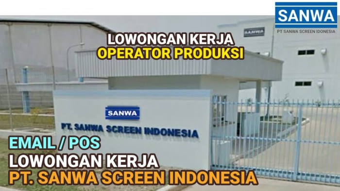 Gaji PT Sanwa Konsis Engineering Co