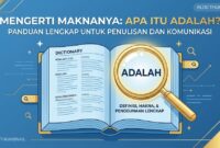 Memaknai arti dari adalah
